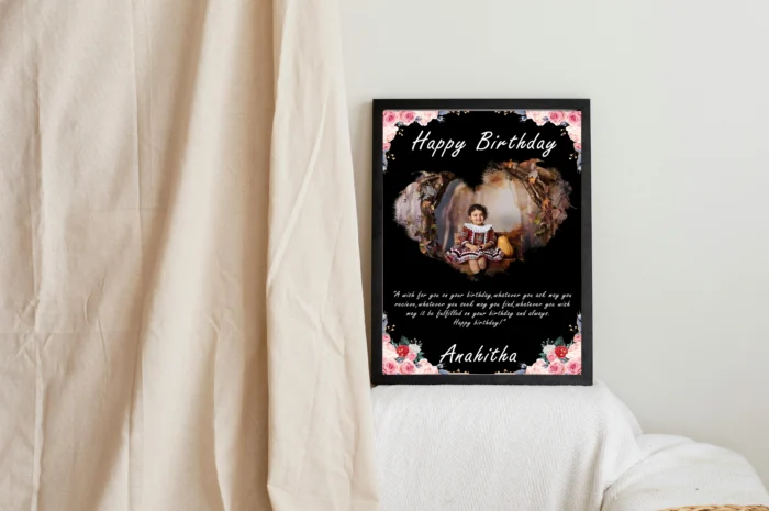 Birthday & Anniversary Photo Frame