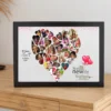 Heart Love Collage Photo Frame