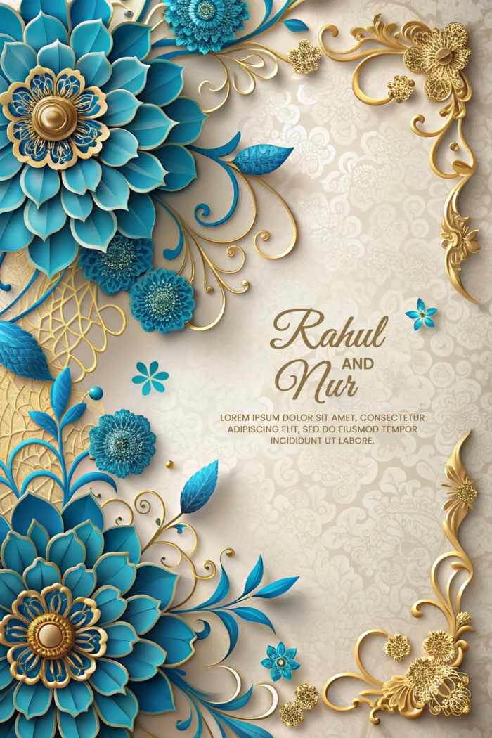 Wedding-Invitation-Card-Beautiful-Floral-Greeting-Design